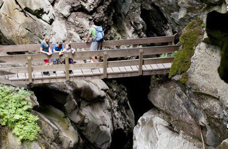 Wanderung durch die Gilfenklamm in Ratschings